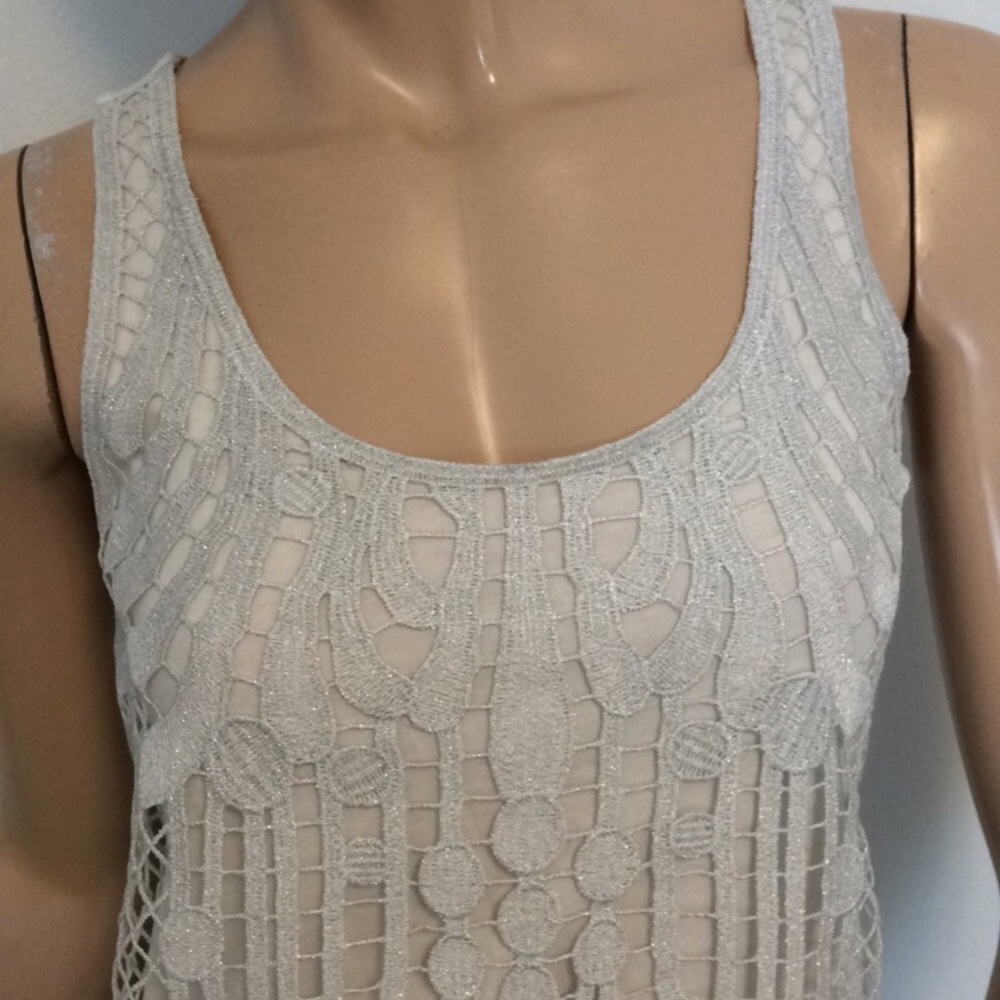 Beautiful Silver Express Tank-Top - Picture 2 of 4